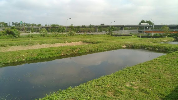 三爺溪水質淨化場沉澱池