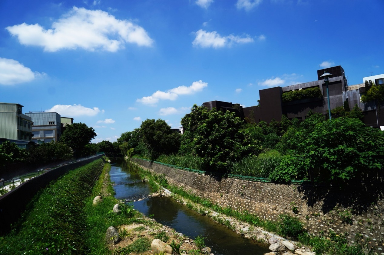 107年9月完工的臺中市黎明溝水環境改善計畫