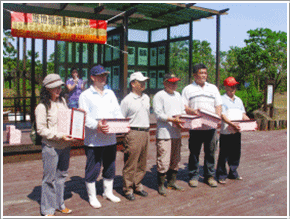 100年度麟洛人工濕地公園最佳維護團體獎