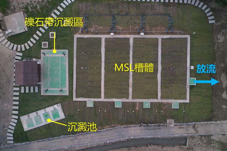 阿公店水庫MSL水質淨化示範工程(施工前)