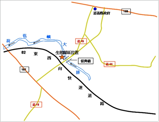 位置圖及交通路線說明