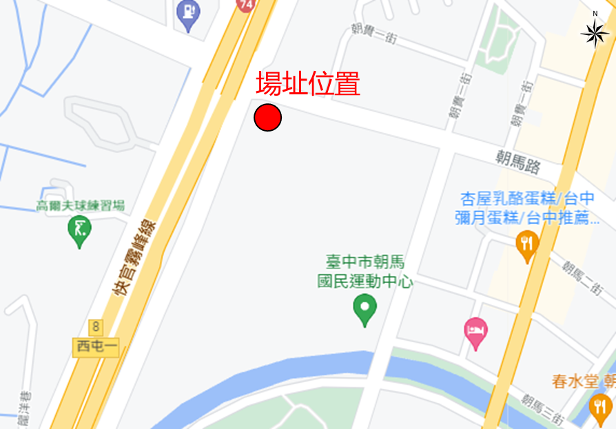 惠來溪及潮洋溪現地處理及水環境改善工程位置圖示