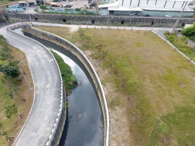 鳳山圳排水水質淨化場工程前照片