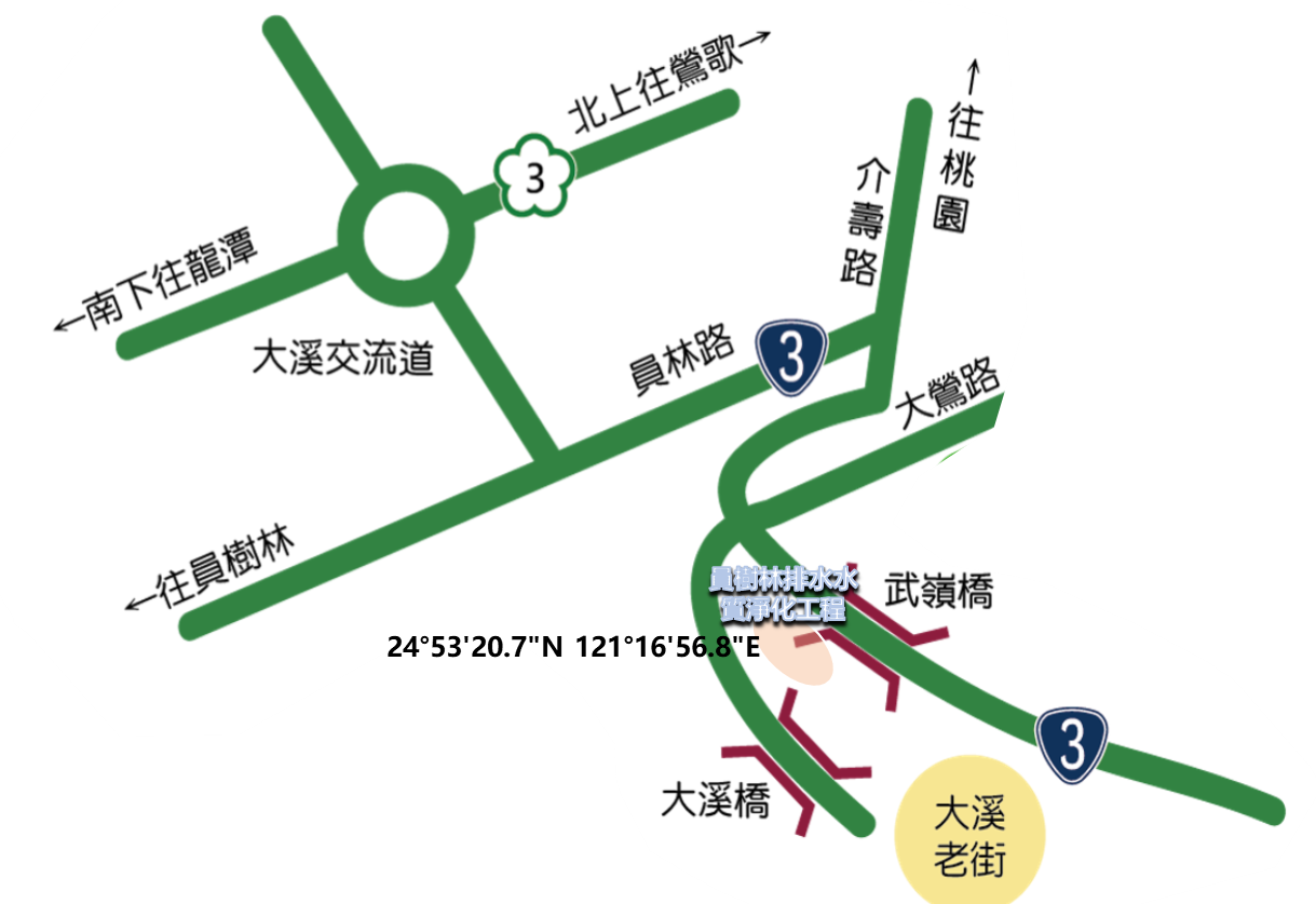 位置圖及交通路線說明