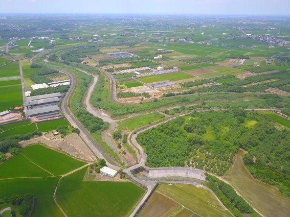 西結里漫地流水質淨化場空拍照1