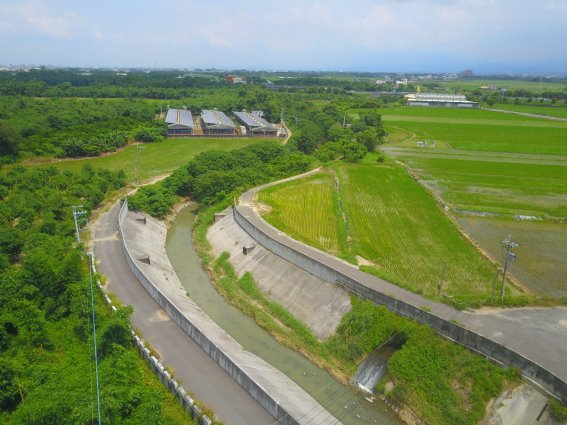 西結里漫地流水質淨化場空拍照2